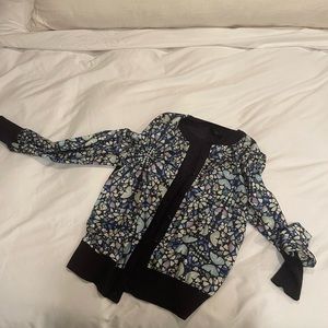 Ted Baker Brieli Kaleidoscope Cardigan Navy Blue